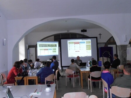 Prezentacja platformy internetowej AGROPRAK w języku polskim i niemieckim – zdjęcie: C. Dressler