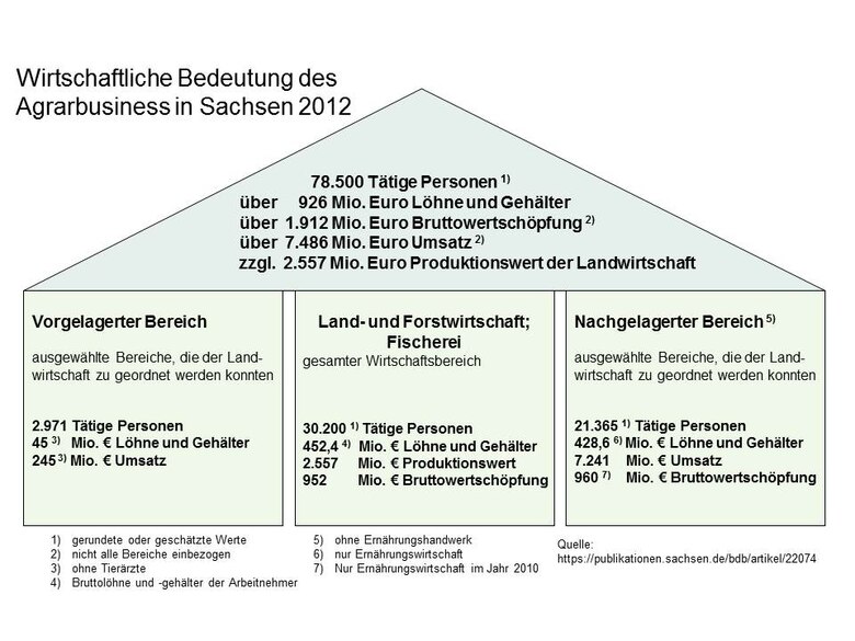 Wirtschaftliche Bedeutung ausgewählter Bereiche