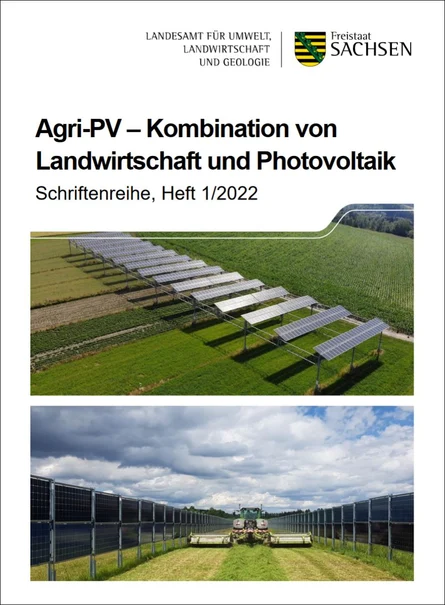 Titelbild mit 2 Agri-PV Anlagen