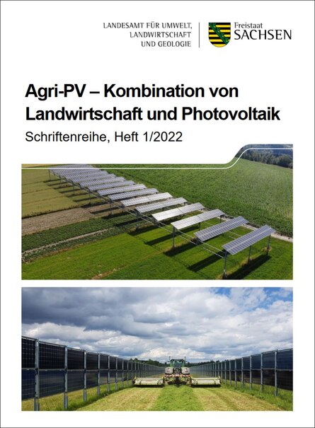Titelbild mit 2 Agri-PV Anlagen