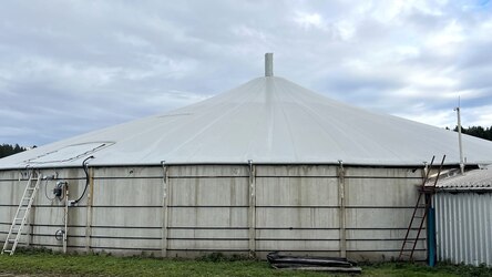 Gärrestlager Biogasanlage