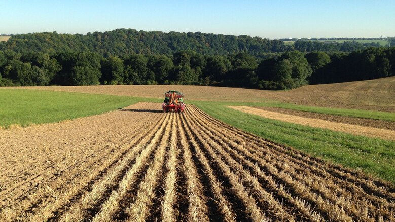 Demonstration Strip-Till-Verfahren, Foto: LfULG
