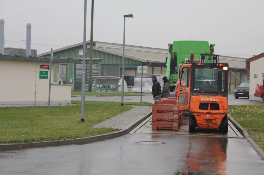 Eichung der Straßenfahrzeugwaage