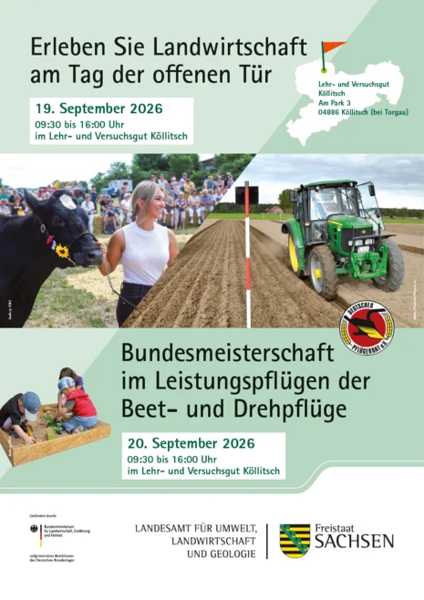 Plakat Tag der offenen Tür