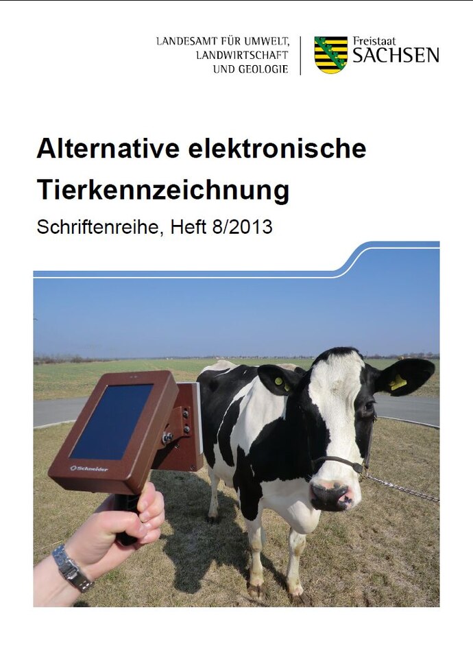 Schriftenreihe Heft 08/2013 »Alternative elektronische Tierkennzeichnung«