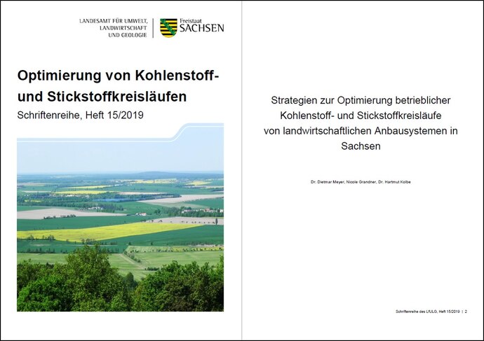 Schriftenreihe Heft 15/2019, Optimierung von Kohlenstoff- und Stickstoffkreisläufen