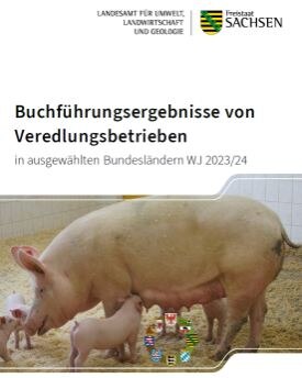 Zuchtsau mit Ferkeln