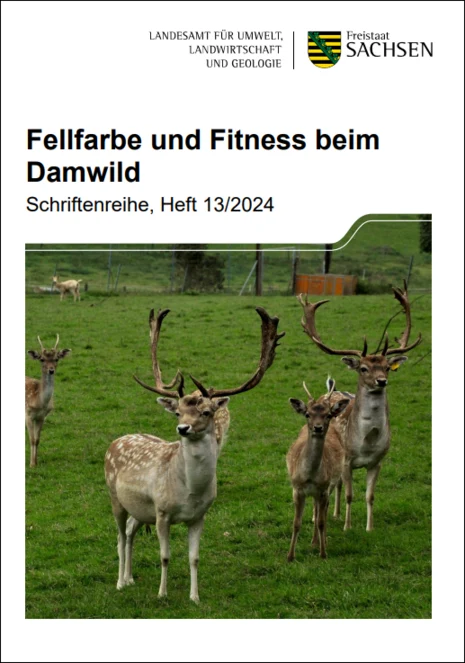 Fellfarbe und Fitness beim Damwild Damwild